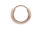 Rosegold piercingy